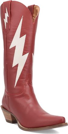 Dingo Thunderbolt Western Boot in Red at Nordstrom, Size 9.5