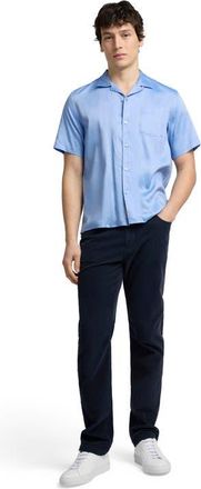Onia Tencel Convertible Vacation Shirt in Light Blue at Nordstrom, Size X-Large