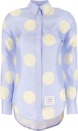 Thom Browne Dames, Blouses & Shirts, Veelkleurig, Maat: XS Zijde