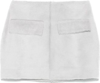 Remain Shearling Mini Skirt