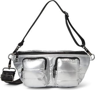 Think Royln Womens Think Royln Double Down Bag Pearl Silver Adjustable Crossbody Strap RED506