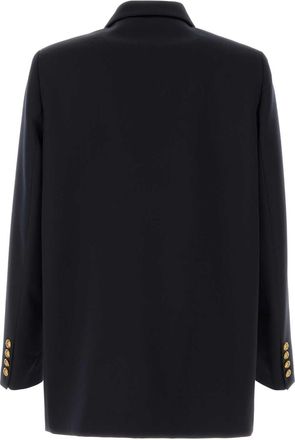 Valentino Garavani Mens Collection Blazer Navy Virgin Wool Blazers