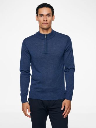 Gentiluomo Blauwe half zip
