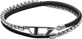 Diesel Stainless steel chain bracelet - Bracelets - Unisex - Silver