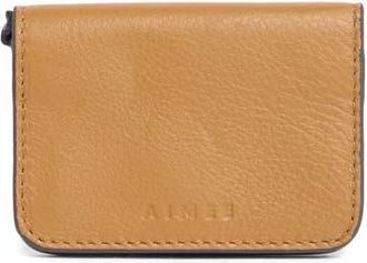 Aim&eacute;e Essentials Mira Bifold Card Case in Latte at Nordstrom Rack