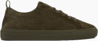 Belstaff Mens Belstaff Fleming Trainer Olive - Tan - Size: 11