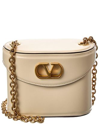 Valentino Vain Leather Cosmetic Case