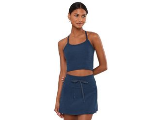 Beyond Yoga Spacedye Slim Racerback Cropped Tank Top Womens Clothing Nocturnal Navy : 2XL, Elastane/Polyester