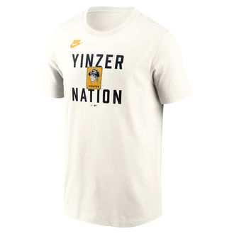 Nike Pittsburgh Pirates Cooperstown 70s Inspired Nike Mens MLB T-Shirt in Brown | N19911KPBB-9V0