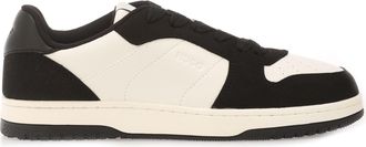 HUGO BOSS Hugo Womens Hadrian Mixed Material Trainers in White Textile - Size UK 6