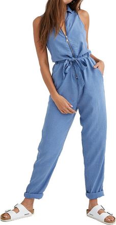 Bella Dahl Zip Front Jumpsuit