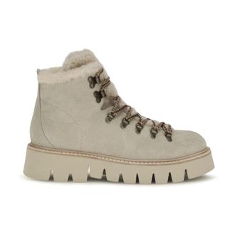 Pedro Garcia Stivaletti Salama con Lacci - - Shoes - Donna - Beige - 38 EU
