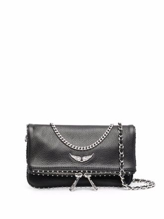 Zadig&Voltaire Rock Nano studded mini bag - women - Leather - OS - Black