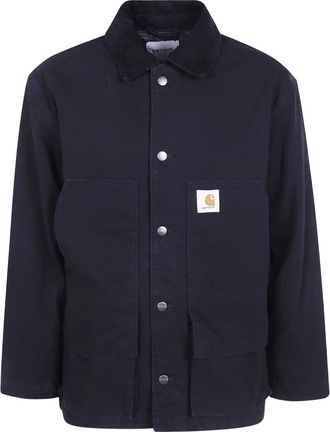 Carhartt Work in Progress Lander Jas - Heren - Zomerjassen - Zwart - M - Katoen - Jassen