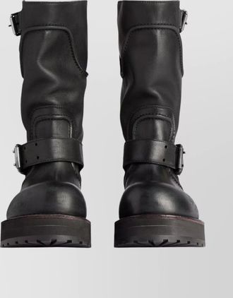 Balenciaga leather venom ankle boots