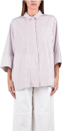 Max Mara Avenue Blouse - Dames - Blouses & Shirts - Veelkleurig - Maat: 2XS Katoen