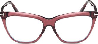 Tom Ford Eyewear Occhiali cat-eye - Rosa