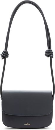 La Portegna Lucia Shoulder Bag With Sliding Knots in Navy at Nordstrom