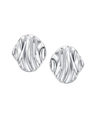Genevive Silver Cz Earrings