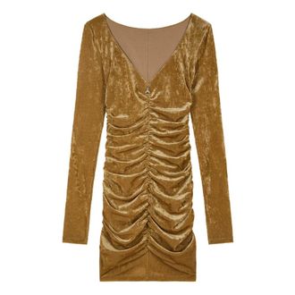 Patrizia Pepe Abito Lizard - Dresses - Mujer - Marr&oacute;n - XS