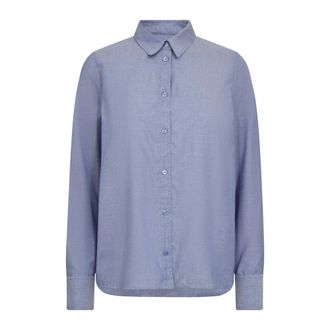 Mos Mosh Velvet Morning Oxford Shirt Classic Style - female - MOS MOSH - Shirts - Purple - L - Blouses & Shirts