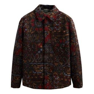 Kith Paisley Sheridan Shirt Jacket Kindling KHM010382-211