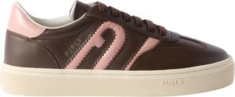 Furla Sneaker Allegra con lacci - - Shoes - Donna - Marrone - 40 EU