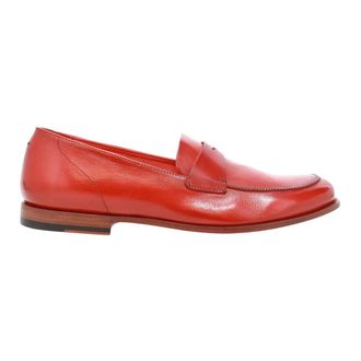 Pantanetti Loafers, female, Red, Size: 6 US Mocassin Cuir