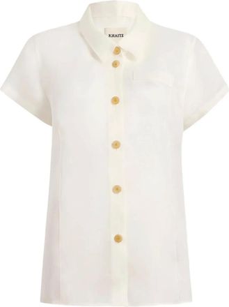 Khaite Keefe blouse - Beige