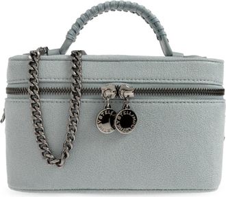 Stella McCartney Falabella Vanity Crossbody - Dames - Handtassen - Blauw - ONE Size - Polyester - Tassen