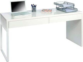 HOGAR 24 Mesa ordenador reversible blanco artik