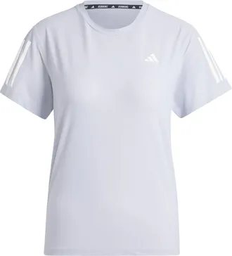 adidas (WMNS) adidas Own The Run T-shirt Asia Sizing Halo Silver IP2041