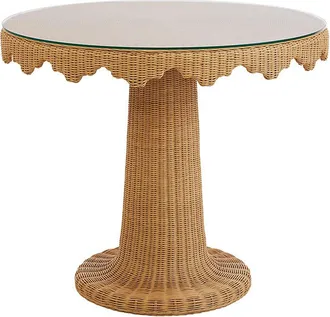 Ballard Designs Carson Kressley Westbury Bistro Table with Glass - Ballard Designs