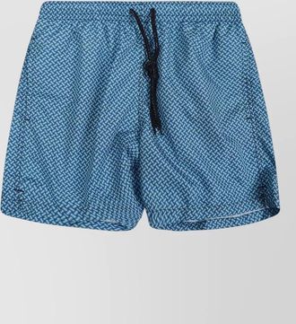 Drumohr geometric-print swim shorts