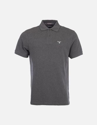 Barbour Mens Barbour Mens Slate Grey Tartan Pique Polo Shirt - Size: 42