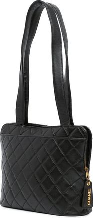 Chanel Hobo Bags - 1996-1997 Quilted Lambskin Shoulder Bag - Gr. unisize - in Schwarz - für Damen