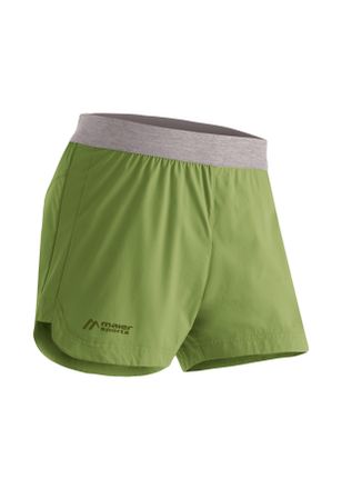 Maier Sports Funktionsshorts MAIER SPORTS Fortunit Shorty W, Damen, Gr. 38, Normalgr&ouml;ssen, gr&uuml;n (grasgr&uuml;n), 100% Polyester, Hosen Funktionsshorts, Robuste Funktion