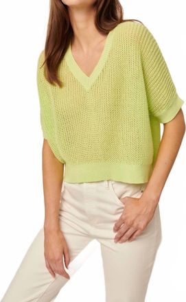 Line Piper Shirt In Limeade