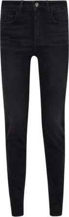Liu Jo Bottom Up Skinny Jeans - Dames - Skinny Jeans - Zwart - W26 - Katoen - Jeans