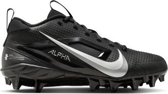 Nike Mens Alpha Menace 4 Varsity - Football Shoes Black/Mtlc Silver Size 10.0