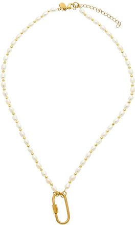 Petit Moments Stainless Steel Beaded Necklace