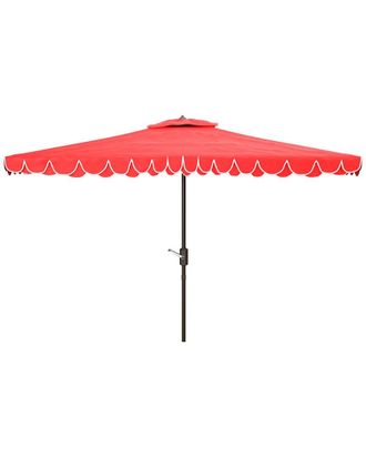 Safavieh Indoor/Outdoor Elegant 6.5X10 Rect Umbrella