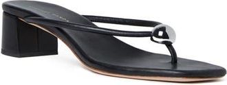 Loeffler Randall Odessa Block Heel Sandal in Black at Nordstrom, Size 10.5