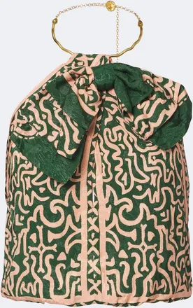 Johanna Ortiz Printed halterneck top