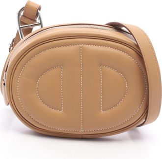 Herm&egrave;s Brown Swift Leather Fanny Pack (Pre-Owned)