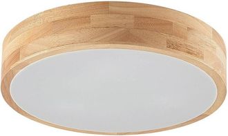 Lindby Lindby - Ceiling Lightdimmable Tanju made of Wood for Living Room & Dining Room