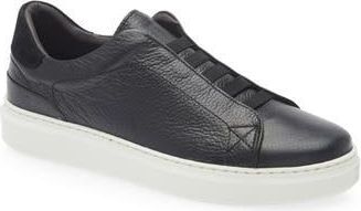 Bruno Magli Salvador Slip-On Sneaker in Black Tumbled at Nordstrom Rack, Size 11.5