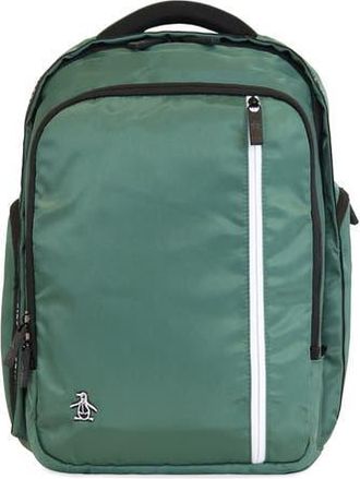 Original Penguin Zip Nylon Backpack in Elm Green at Nordstrom Rack