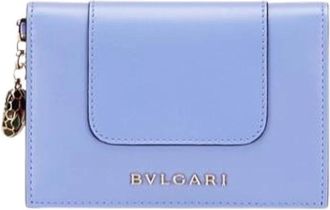 Bulgari Pre-owned Wallets, female, Purple, Size: ONE SIZE Pre-owned Vintage Wallet