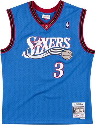 Mitchell & Ness x NBA Philadelphia 76ers 1999-2000 Swingman Jersey Allen Iverson 3 SMJYAC18016-P76ROYA99AIV